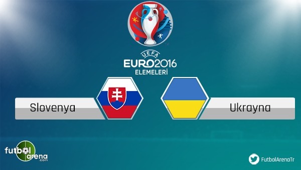 Slovenya - Ukrayna maçı saat kaçta, hangi kanalda?