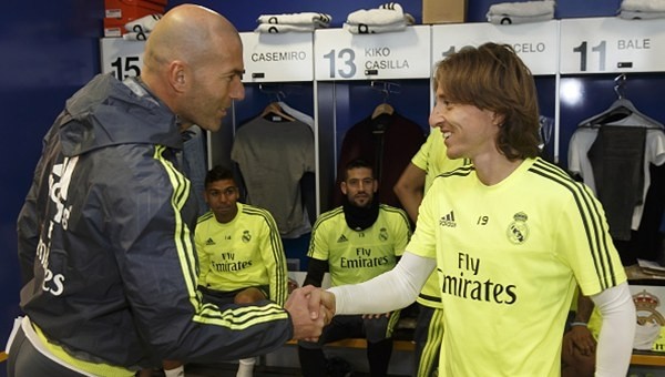 Modric'ten Zidane'a destek!