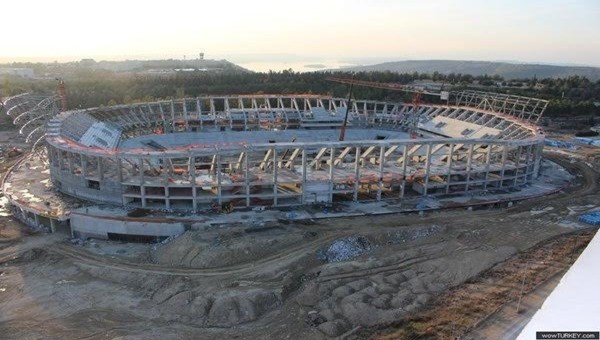 Adana'nın yeni incisi '' Koz Arena '' yükseliyor