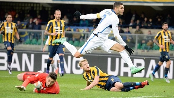 Inter gol yağmurunda Verona'yı geçemedi