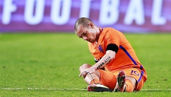 Wesley Sneijder'in sakatlığında son durum