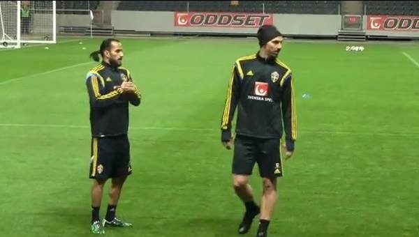 Zlatan Ibrahimovic, Erkan Zengin'i fena ezdi - İZLE