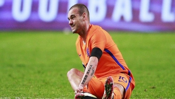 Wesley Sneijder'in sakatlığında son durum
