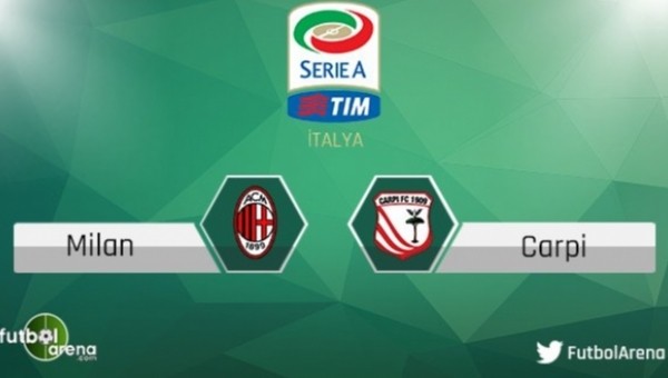 Milan - Carpi maçı saat kaçta, hangi kanalda?