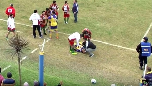 Arjantin'de futbol maçında ölüm - İZLE