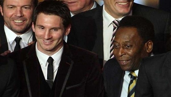 Pele'den Lionel Messi'ye büyük övgüler