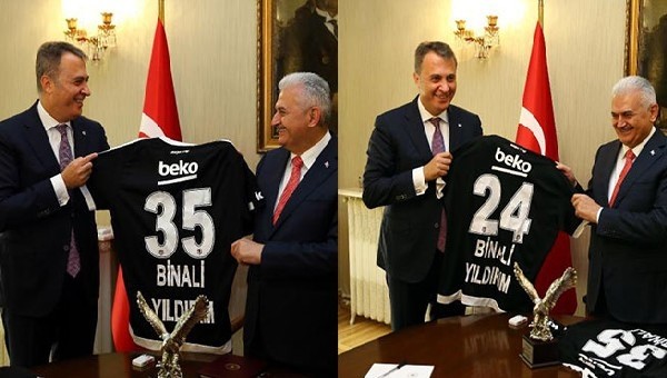Beşiktaş Haberleri: Fikret Orman, Binali Yıldırım'ı ziyaret etti