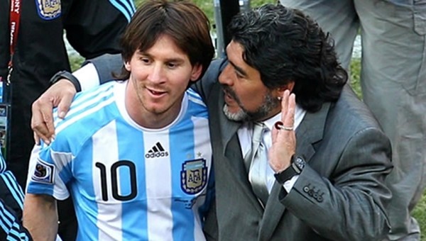 Maradona'dan Messi için OLAY sözler