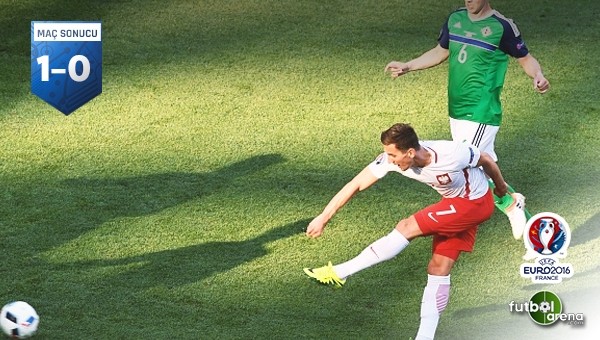 Polonya, Kuzey İrlanda'yı tek golle geçti
