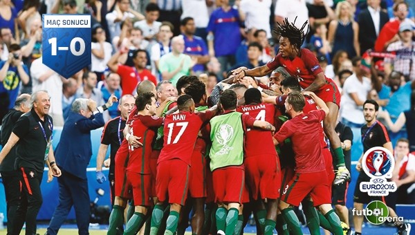 Ve Şampiyon Portekiz!- Fransa 0 - 1 PortekizEuro 2016 final maçı özeti ve golü (İZLE)