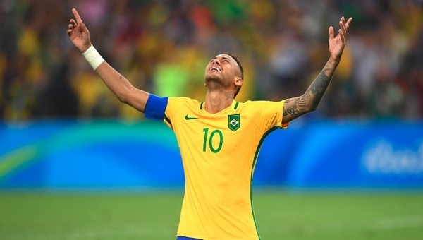 Neymar attı, Brezilya altın madalya kazandı