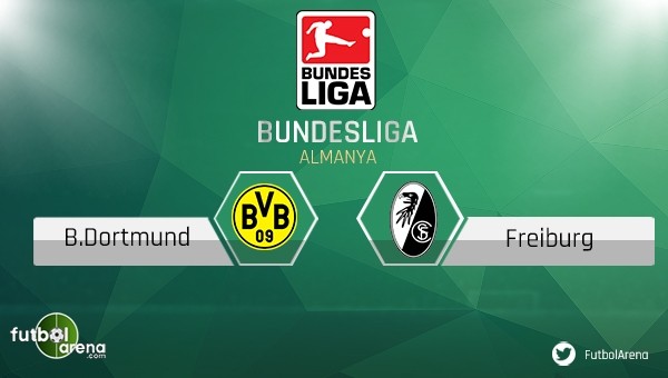 Dortmund - Frieburg maçı saat kaçta, hangi kanalda?