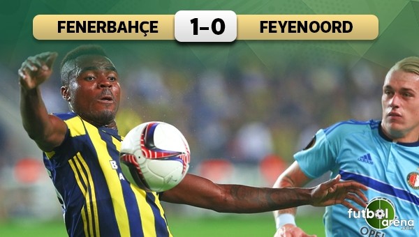 Fenerbahçe, Feyenoord'a ilk mağlubiyeti tattırdı