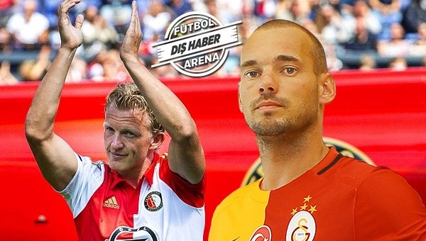 Kuyt ve Sneijder bir araya geldiler