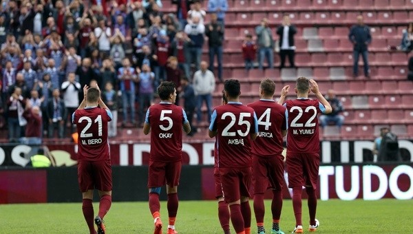 Trabzonspor son saniyede güldü: 1-0