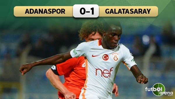 Galatasaray, Adanaspor'u tek golle geçti