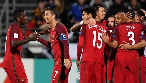 Portekiz, Faroe Adaları'na gol yağdırdı