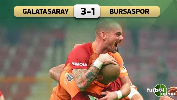 Galatasaray, TT Arena'da 3 golle kazandı