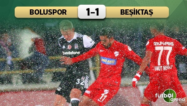 Beşiktaş, Bolu'da kara takıldı