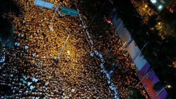 Chapecoense için 100 bin kişi toplandı
