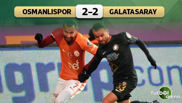 Galatasaray, Osmanlıspor'a takıldı