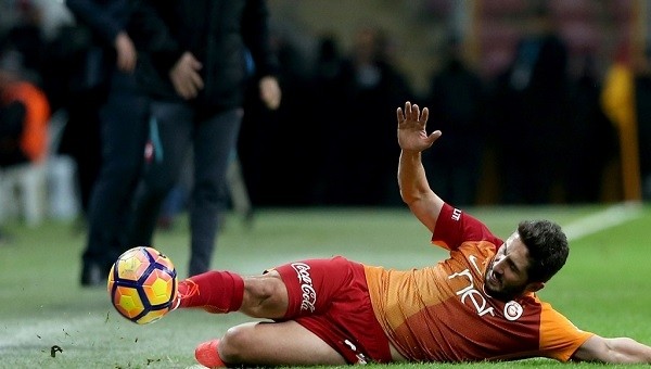 Galatasaray tribününde Sabri kavgası!