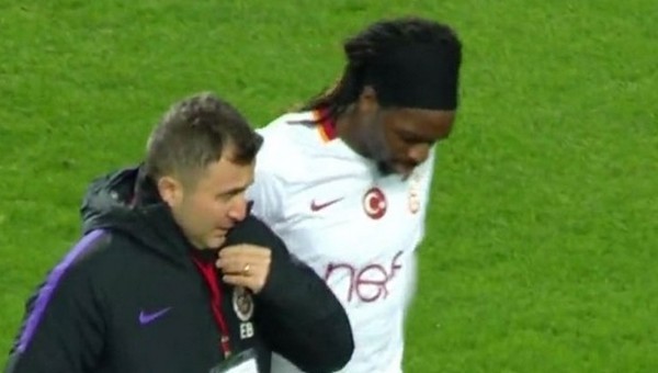 Galatasaray'da Cavanda sakatlandı