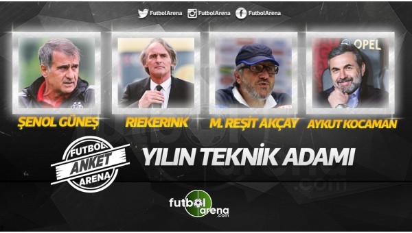 İşte Süper Lig'de 2016'nın en iyi teknik direktörü
