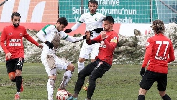 Ümraniyespor 1-2 Akhisar Belediyespor maç özeti ve golleri
