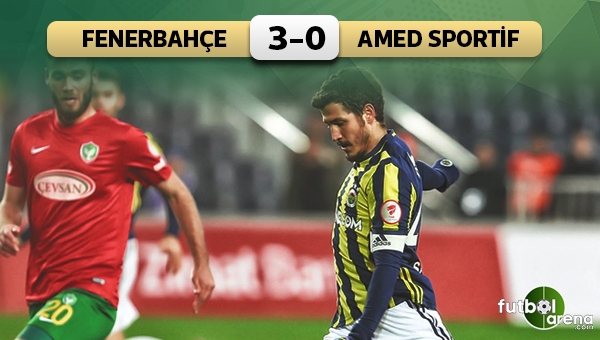 Fenerbahçe, Amedspor'u rahat geçti - Maçın golleri