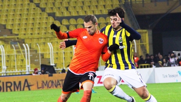 Fenerbahçe'nin serisi Adanaspor'a karşı bozuldu
