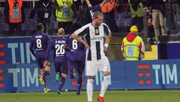 Fiorentina, Juventus'u devirdi: 2-1