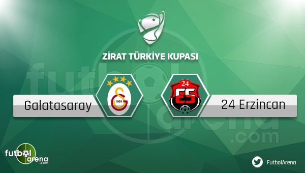 Galatasaray - Erzincanspor maçı saat kaçta, hangi kanalda?