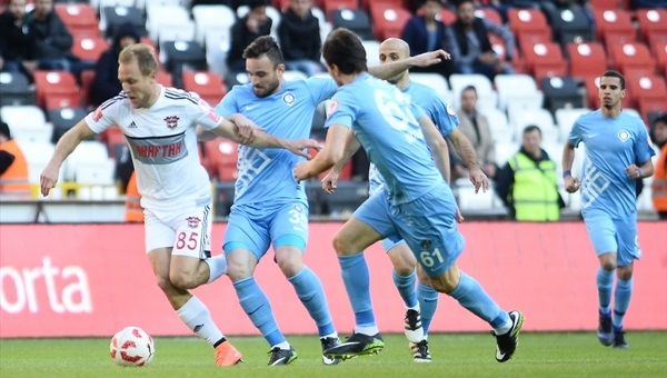 Gaziantepspor 2 - 0 Osmanlıspor maçı özeti ve golleri