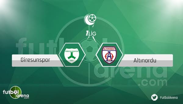 Giresunspor - Altınordu maçı saat kaçta, hangi kanalda?