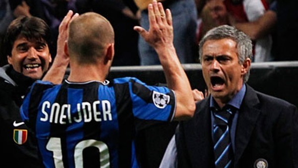 Jose Mourinho en iyiler arasında Sneijder'i de gösterdi