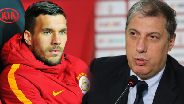 Lukas Podolski, Levent Nazifoğlu'nu yalanladı