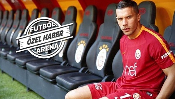 Lukas Podolski'den yönetime şok tepki