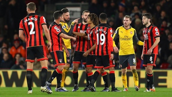 Bournemouth - Arsenal maçı özeti ve golleri