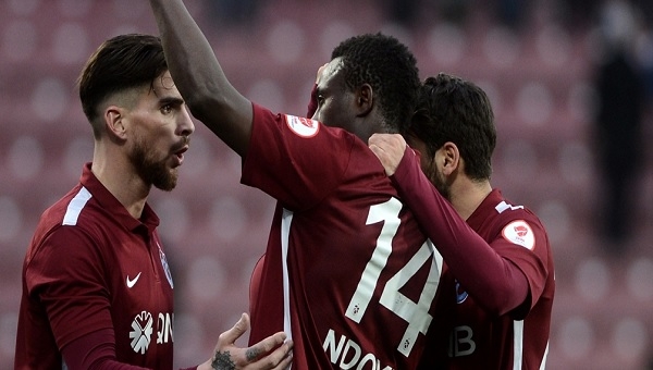 Ziraat Türkiye Kupası Trabzonspor - Atiker Konyaspor maçı Olcay Şahan'ın N'Doye'un golünde asisti