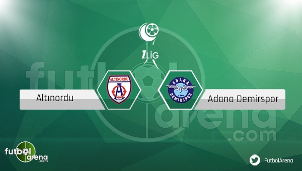 Altınordu - Adana Demirspor maçı ne zaman, saat kaçta? (Altınordu Adana Demir canlı izle)