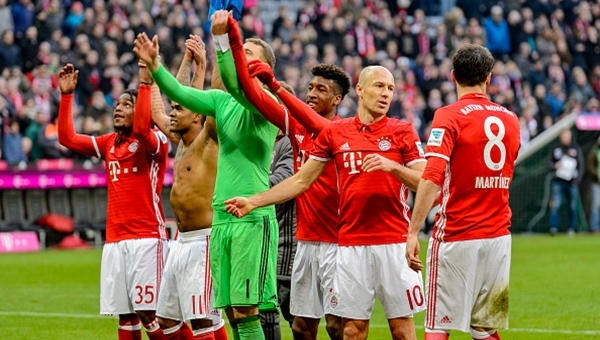 Bayern Münih 8 - 0 Hamburg maç özeti ve golleri