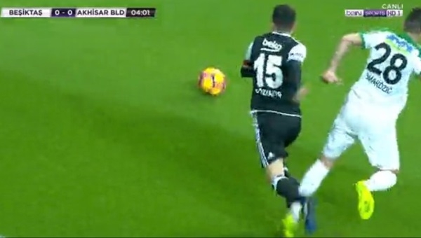 Beşiktaş'tan penaltı itirazı