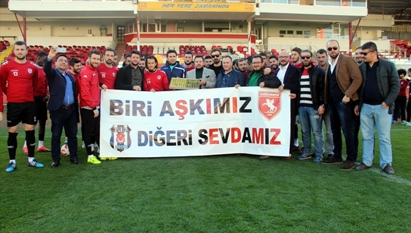 Beşiktaş'tan Samsunspor'a destek