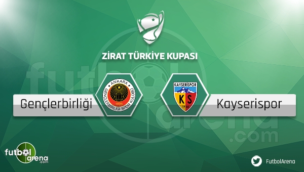 Gençlerbirliği - Kayserispor Türkiye Kupası maçı saat kaçta, hangi kanalda?