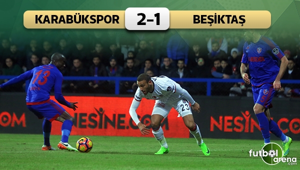 Karabükspor'dan lider Beşiktaş'a çelme
