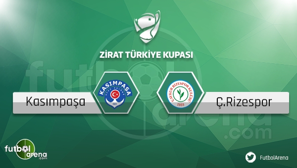 Kasımpaşa Çaykur Rizespor Türkiye Kupası maçı saat kaçta, hangi kanalda?