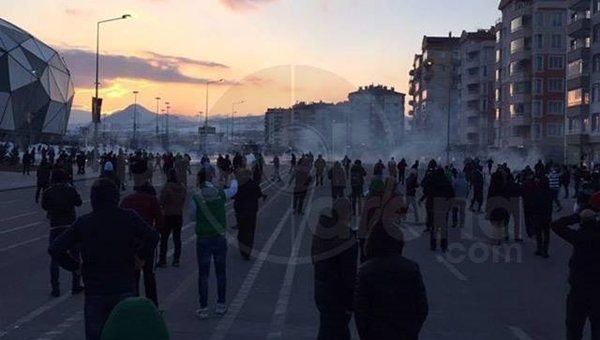 Konyaspor - Antalyaspor maçında olaylar çıktı