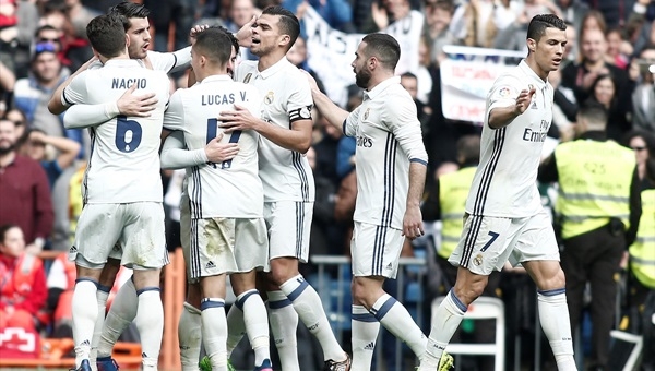 Real Madrid'in bileği bükülmüyor: 2-0