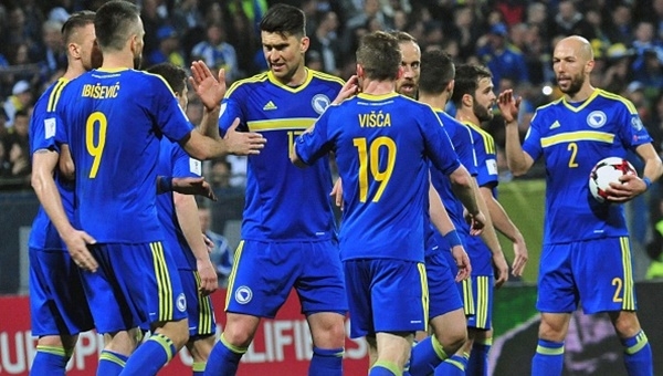 Bosna Hersek 5-0 Cebelitarık maçı özeti ve golleri (Visca ve Vrsajevic'in gollerini izle)